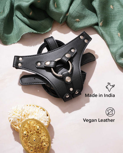 Strap On Harness - India's first locally made adjustable PU Leather Harness