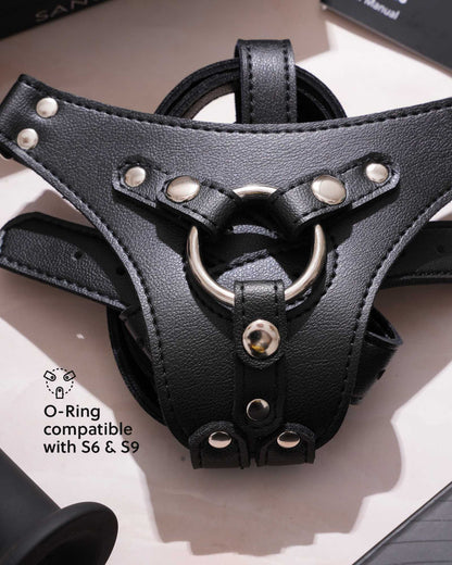 Strap On Harness - India's first locally made adjustable PU Leather Harness