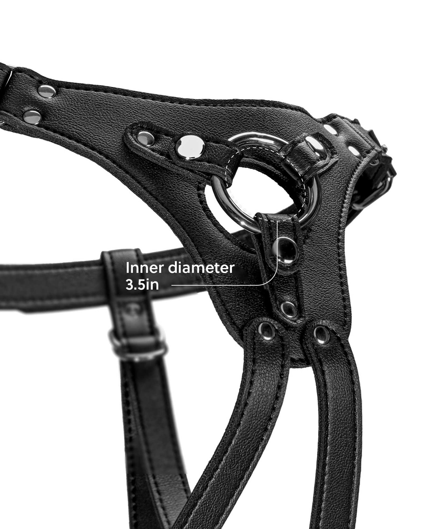 Strap On Harness - India's first locally made adjustable PU Leather Harness