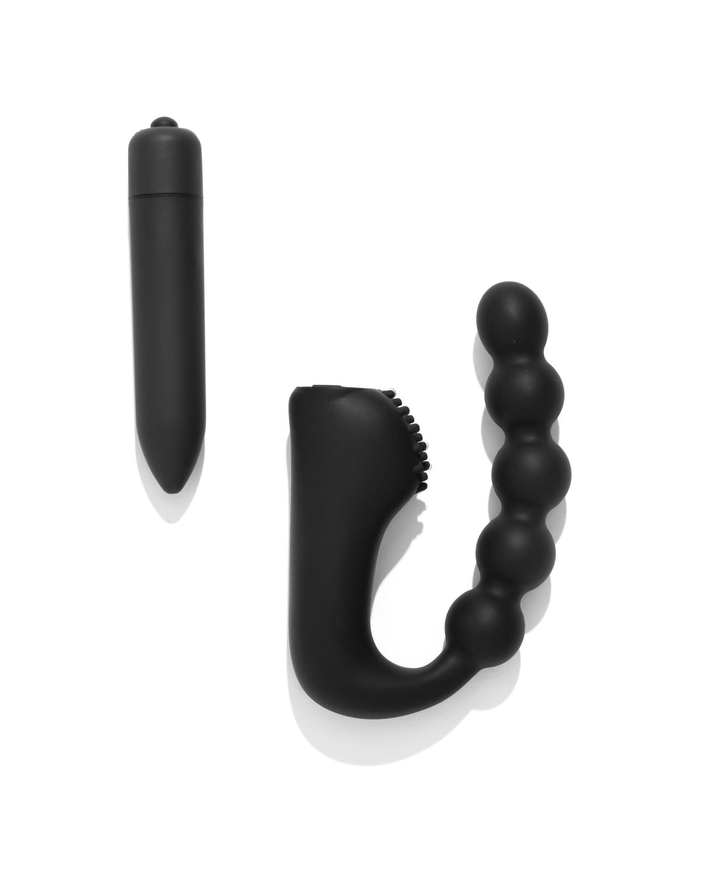 Sangya 21 - Beaded Silicone sleeve with a Bullet Massager